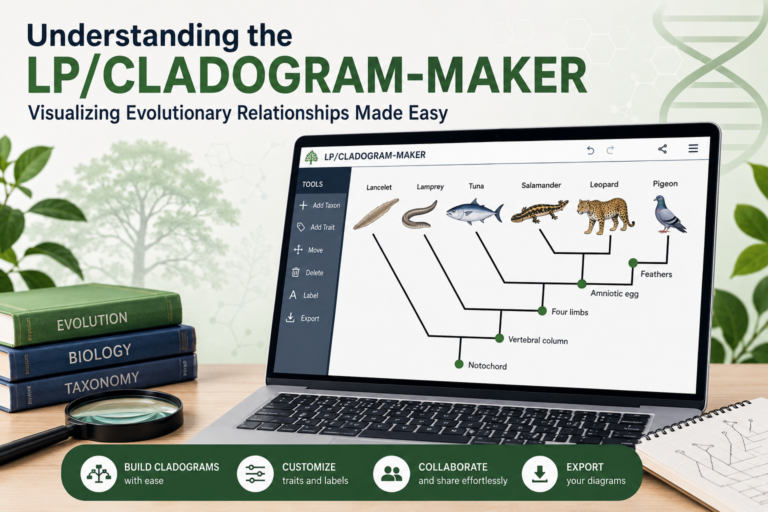 Understanding the LP/Cladogram-Maker and Its Role in Visualizing Evolutionary Relationships lp/cladogram-maker