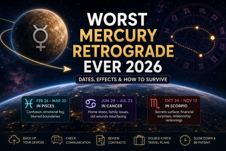 The Worst Mercury Retrograde Ever 2026: Why This Year Feels So Intense worst mercury retrograde ever 2026