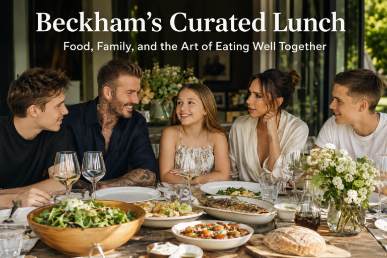 Beckham's Curated Lunch