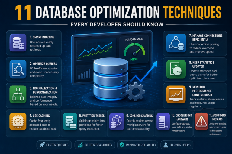 11 Database Optimization Techniques Every Developer Should Know database optimization techniques